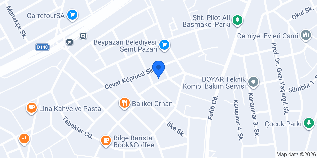 Aras Kargo Beypazarı Şubesi konumu