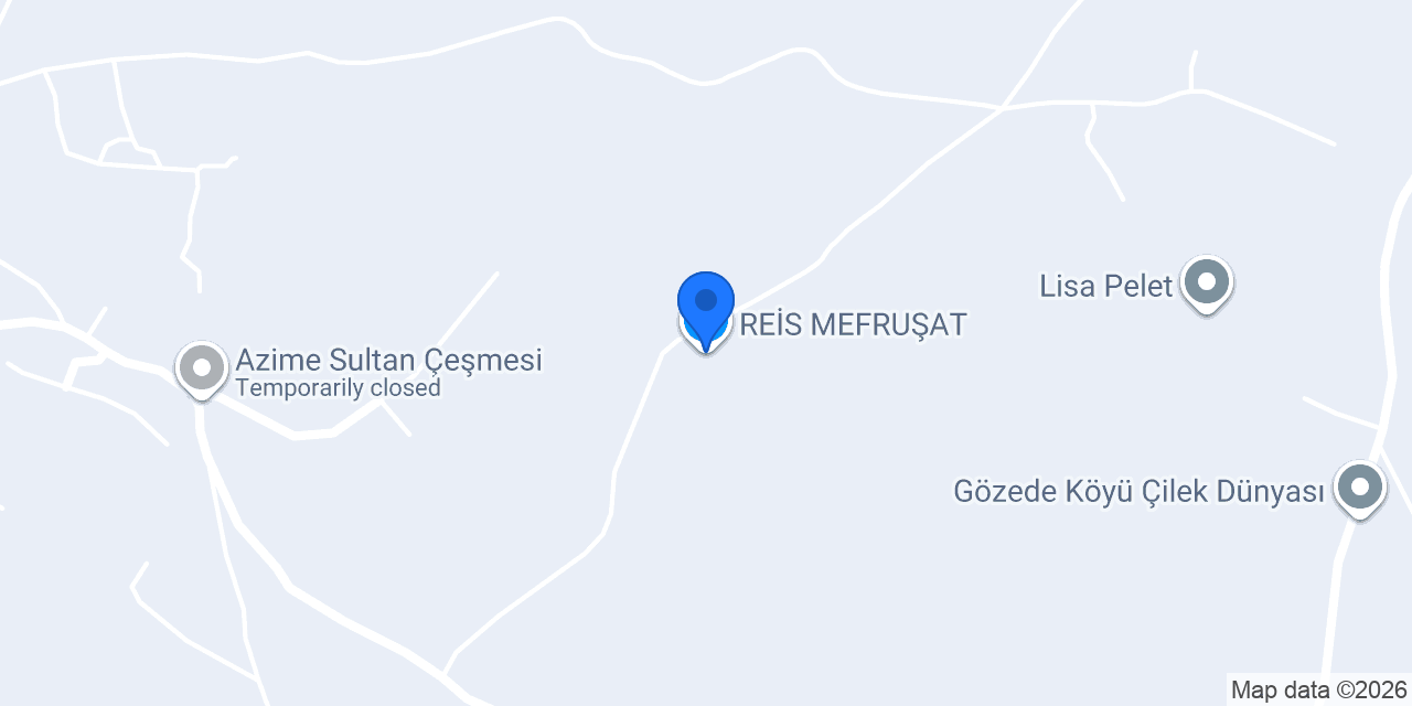 REİS MEFRUŞAT konumu