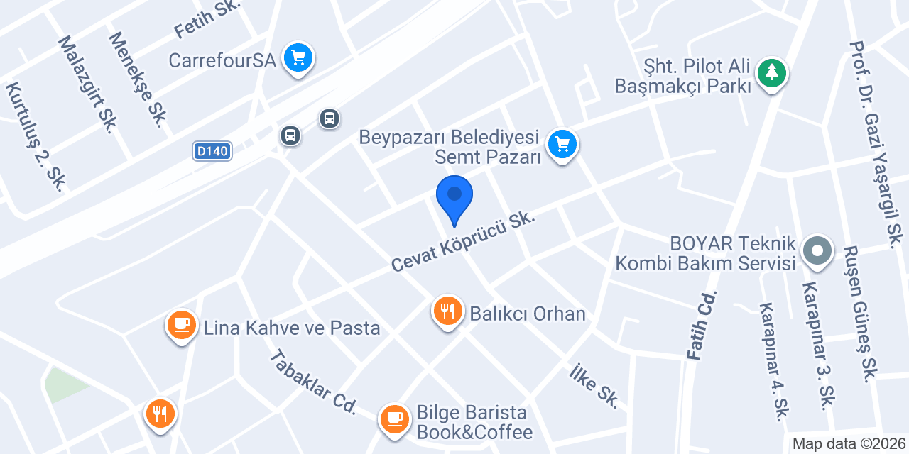Özen unlu mamuller konumu
