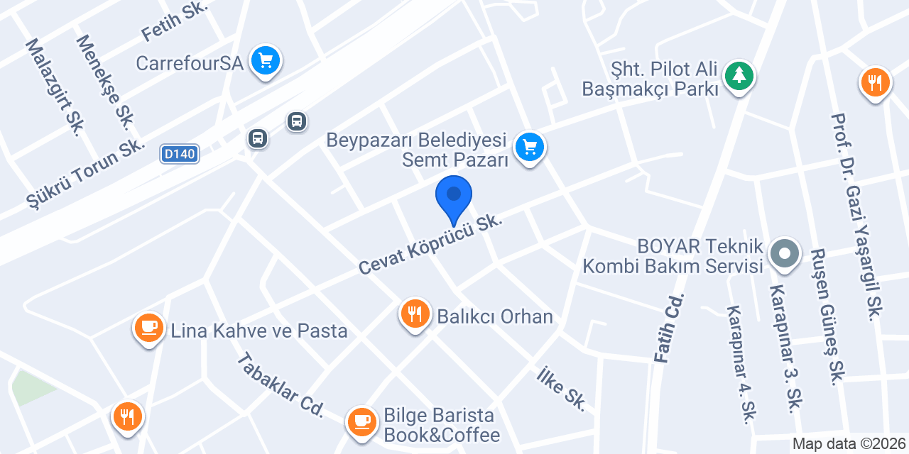 Dadaş Unlu Mamulleri konumu
