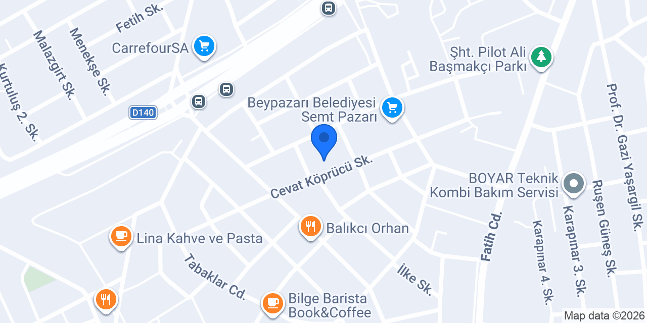 Ayanlar Market konumu