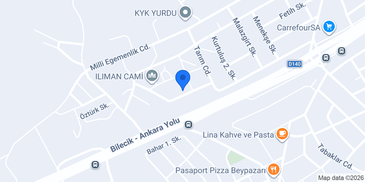 özel beypazarı tur sürücü kursu konumu