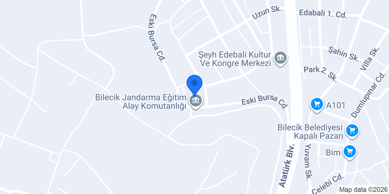 ERÇET OTOMOTİV konumu