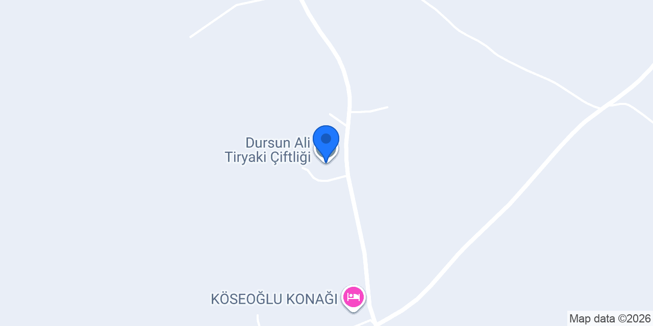 Dursun Ali Tiryaki Çiftliği konumu