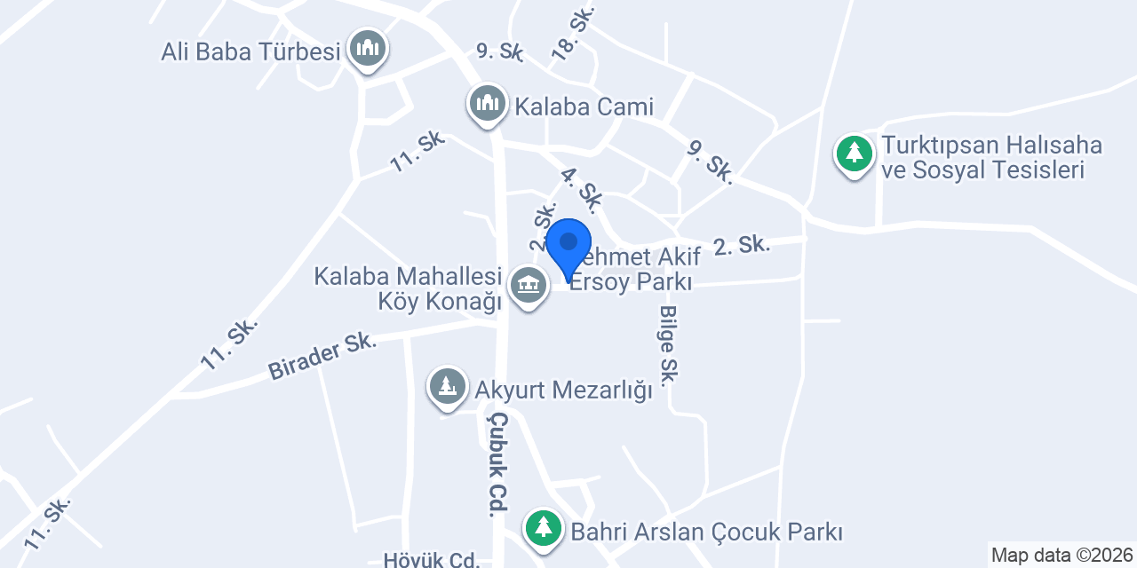 Yakupoğlu İlkokulu konumu