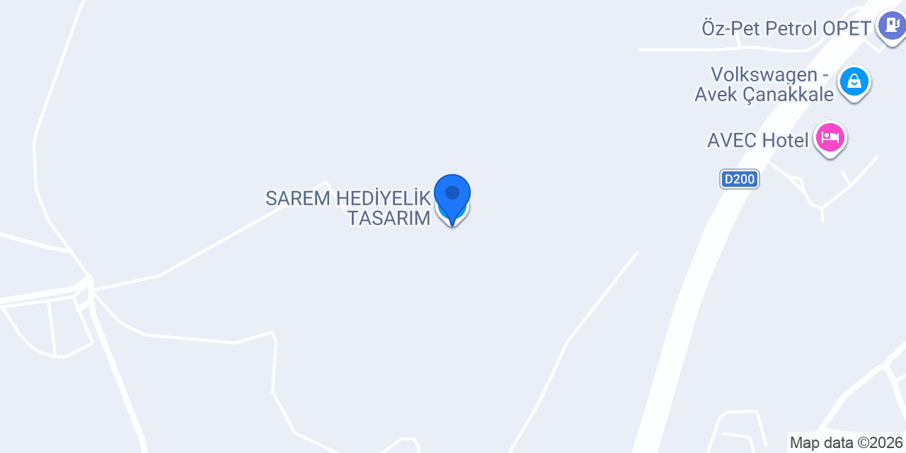 SAREM HEDİYELİK TASARIM konumu