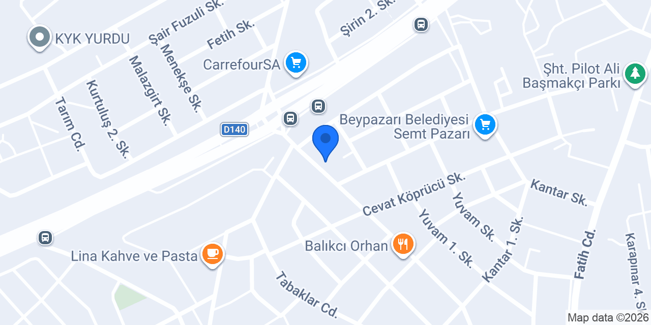 HALI VE PERDE EVİ konumu