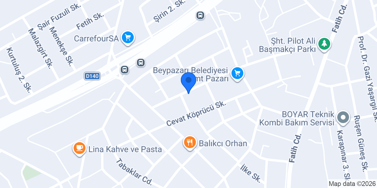 Akasya Kırtasiye konumu