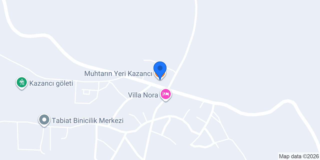 Muhtarın Yeri Kazancı konumu