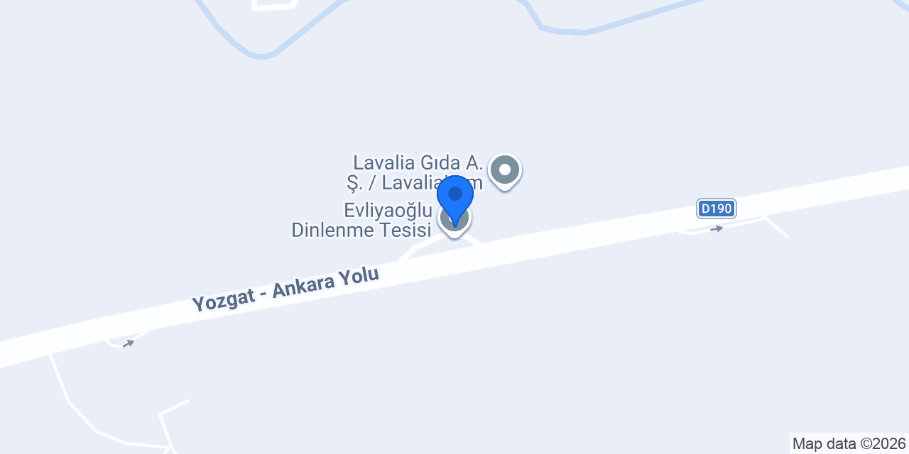 Evliyaoğlu Petrol konumu