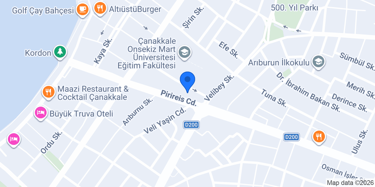 Erkek Kuaförü Muharrem konumu