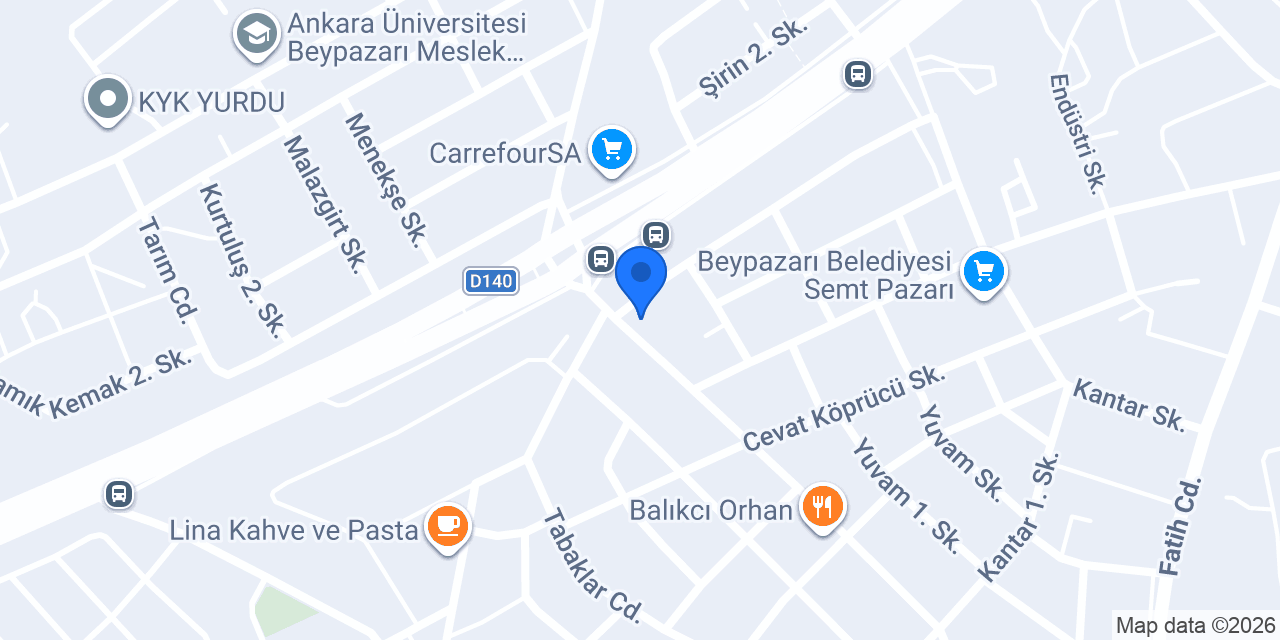 Bir Numara Pasta Cafe konumu