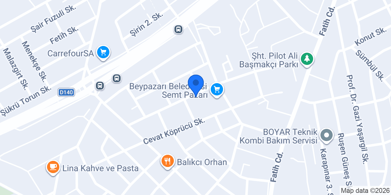 Bey Kebap Pide konumu