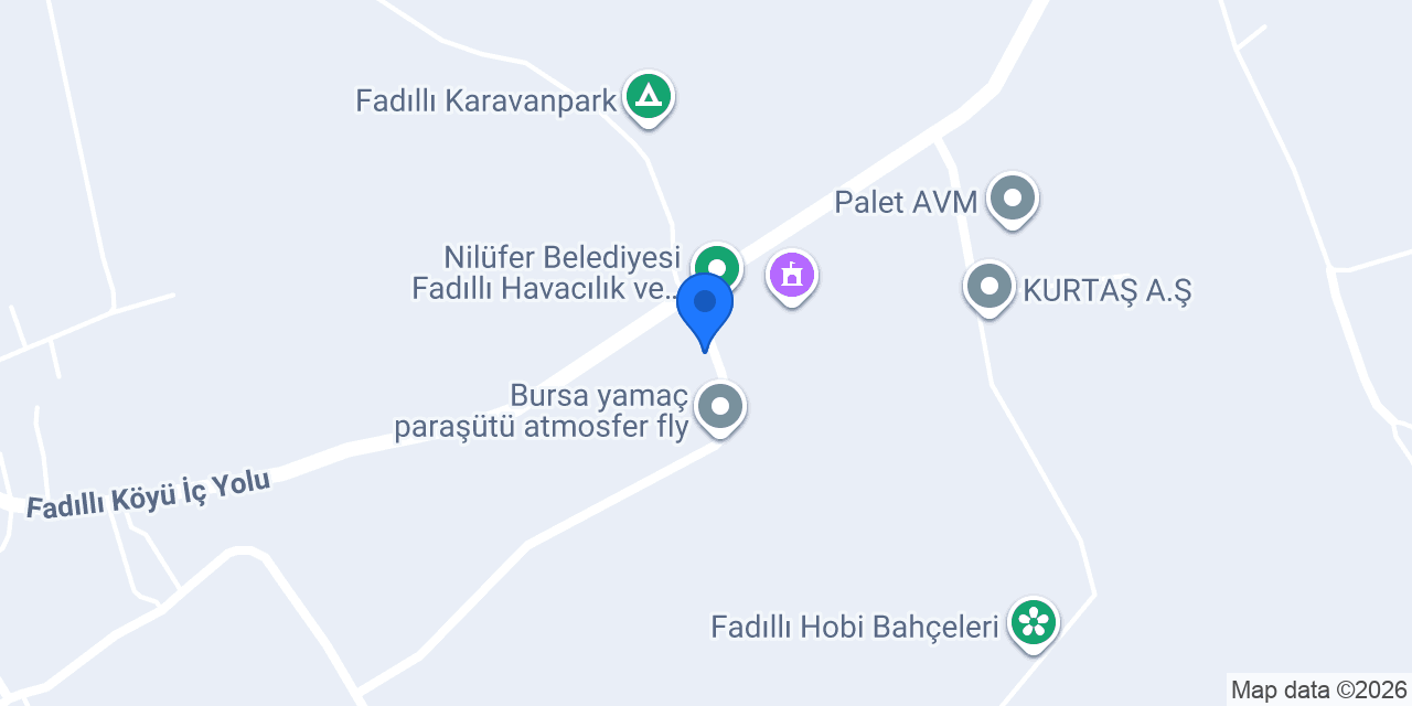 OksijenSky Yamaç Paraşütü Tandem Paragliding konumu