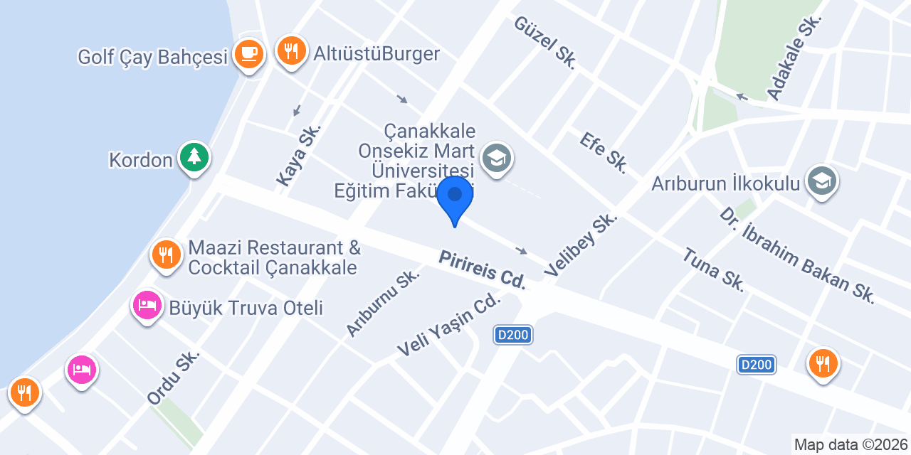 KARAN KAMPÜS PANSİYON konumu