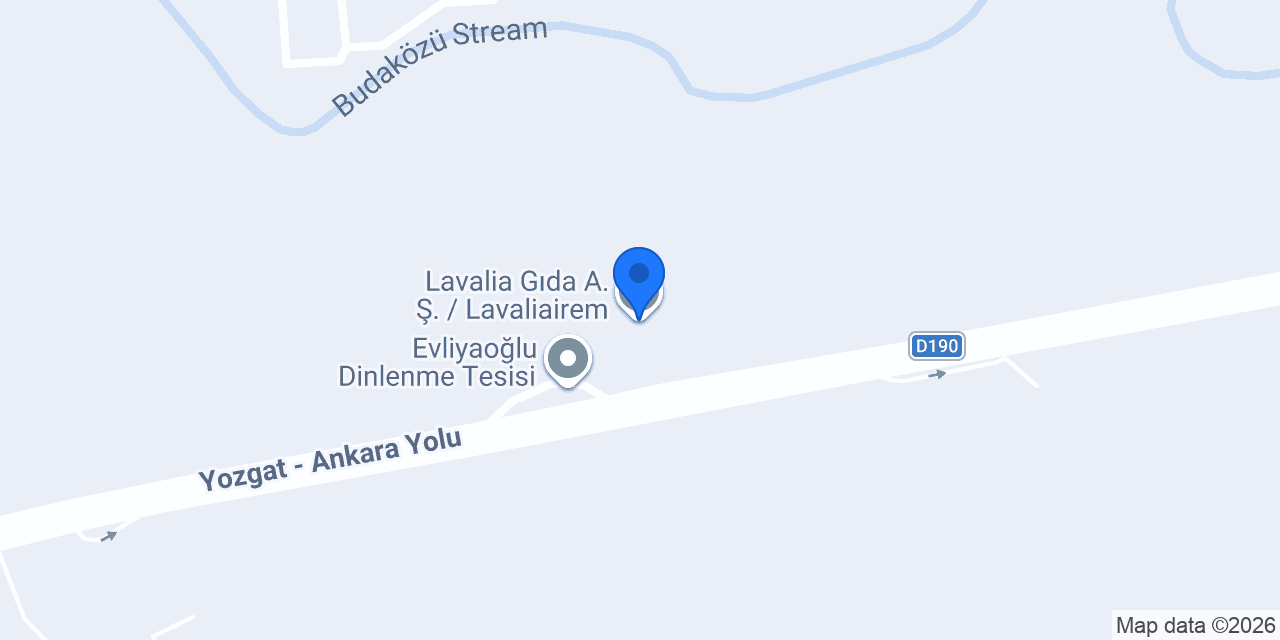 Lavalia Gıda A.Ş. / Lavaliairem konumu