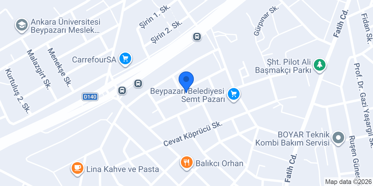 Başaran Veteriner Kliniği konumu