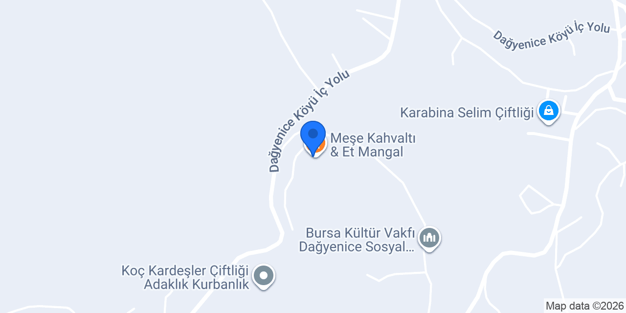 Meşe Karavan Park konumu