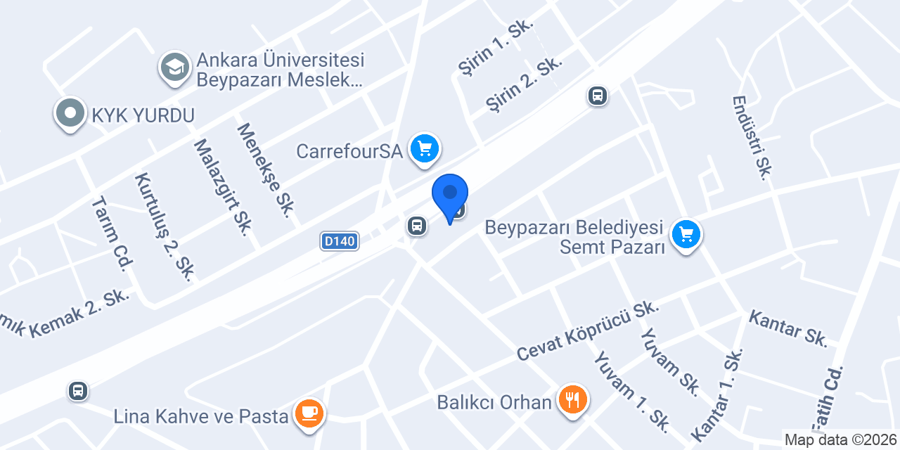 DHL eCommerce - Beypazarı Şubesi konumu