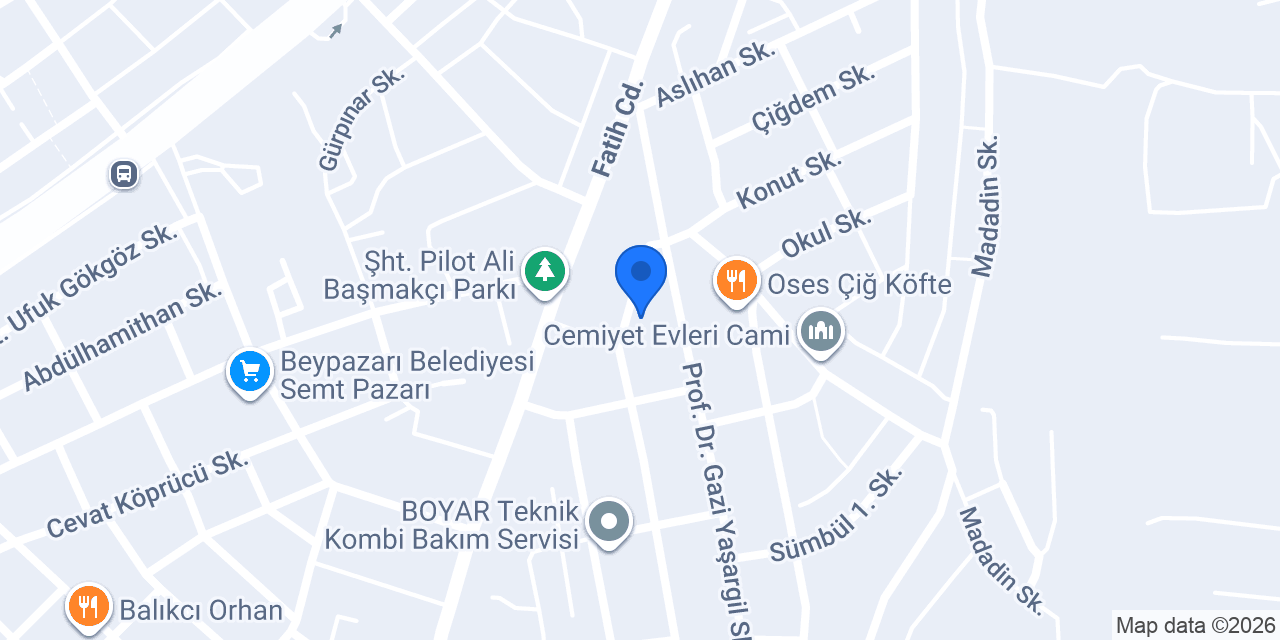 Sedir Mobilya konumu