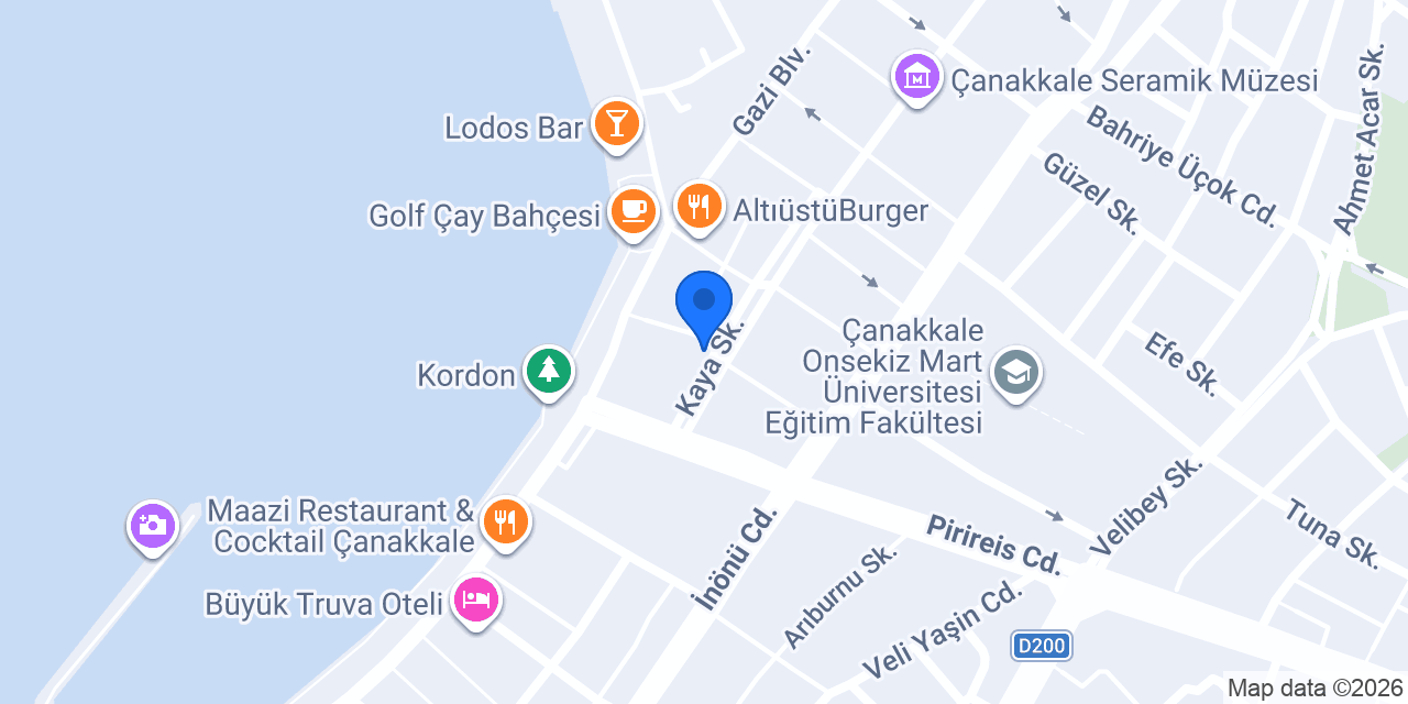 Orçun Kuaför konumu