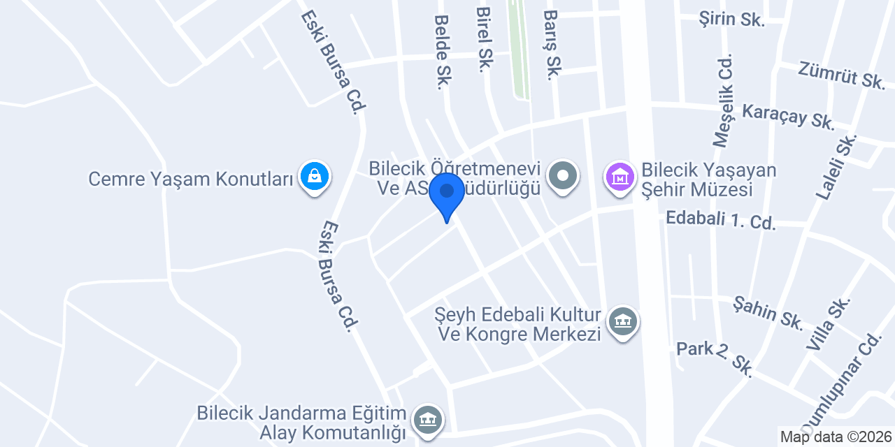 Çakırhan Kahvehanesi konumu
