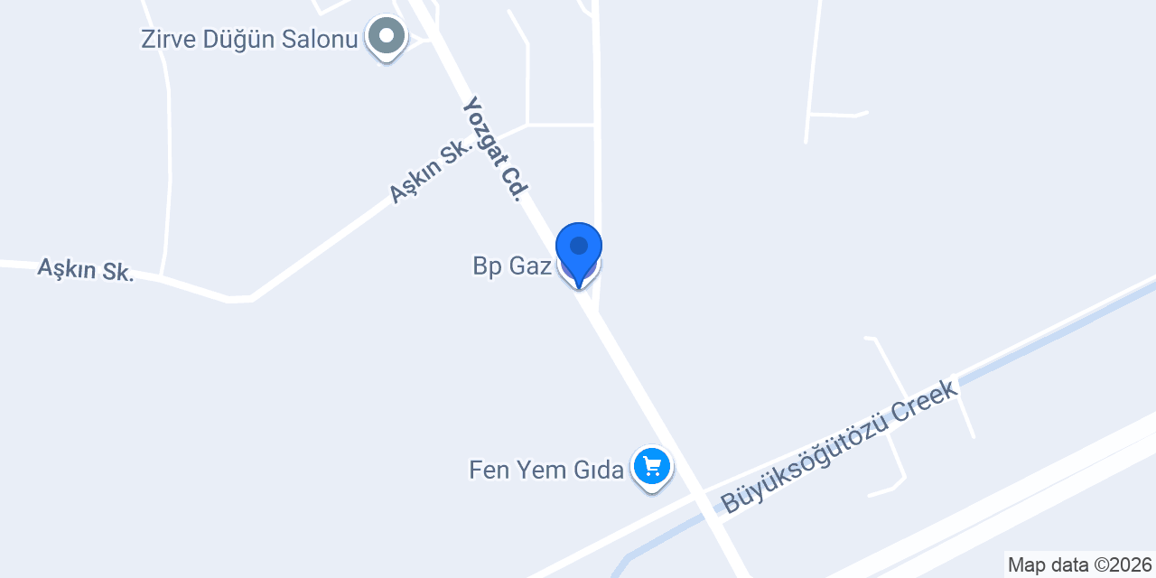 Bp Gaz konumu