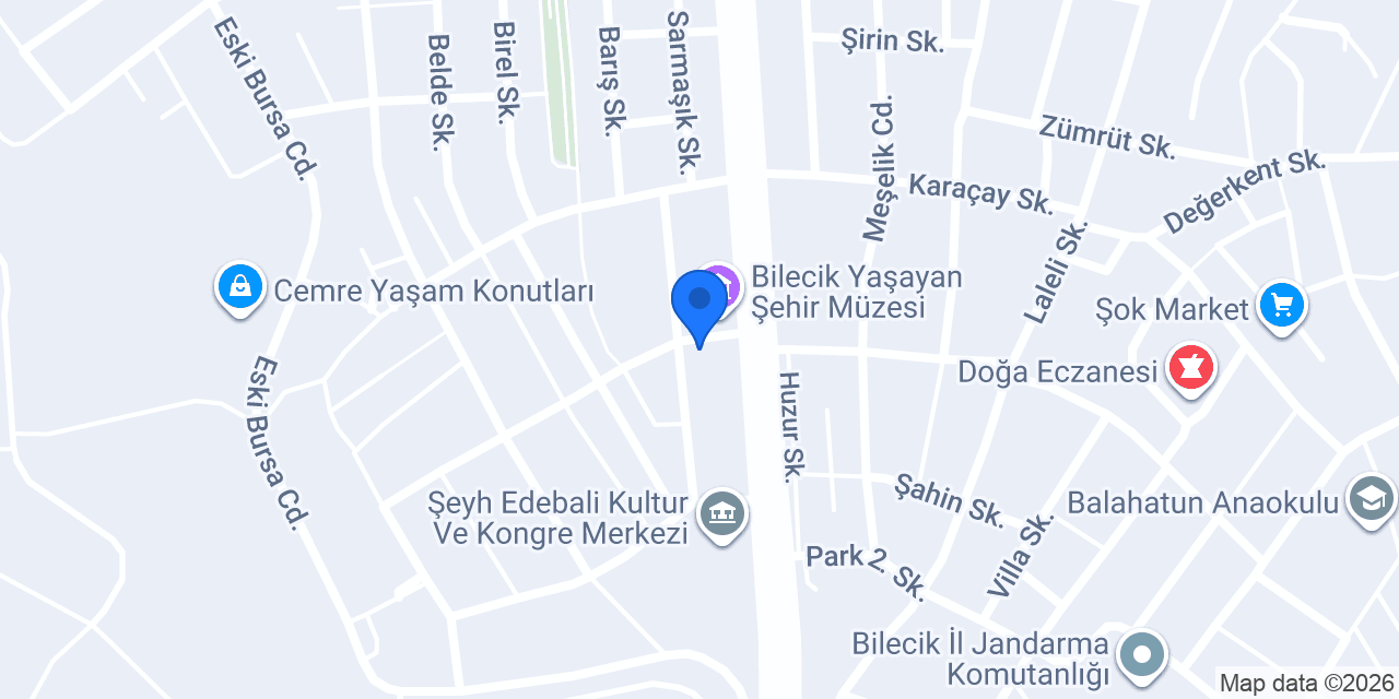 Ramazan Usta Kervan Dondurma Bilecik konumu