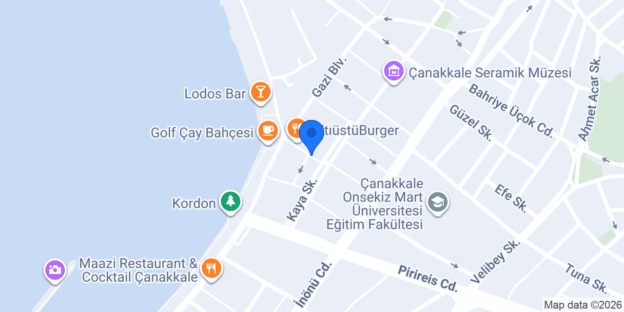 Öznur Kuaför konumu