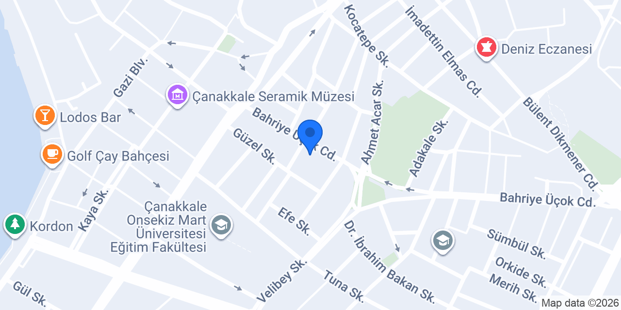 Bahar Kreş konumu