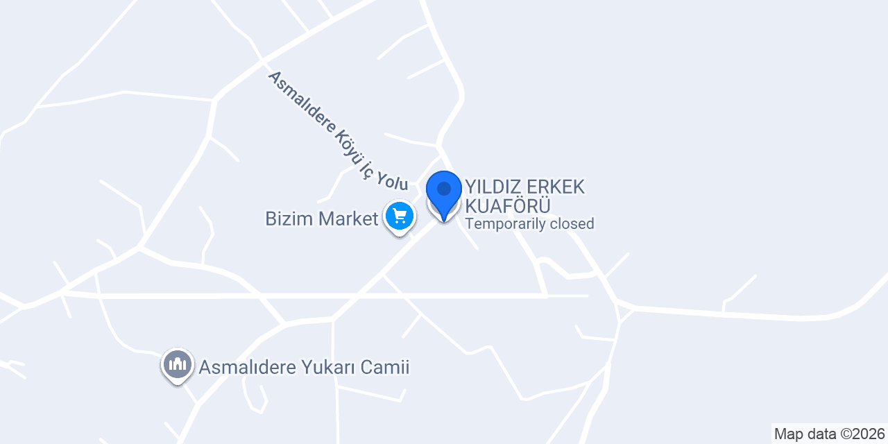 YILDIZ ERKEK KUAFÖRÜ konumu