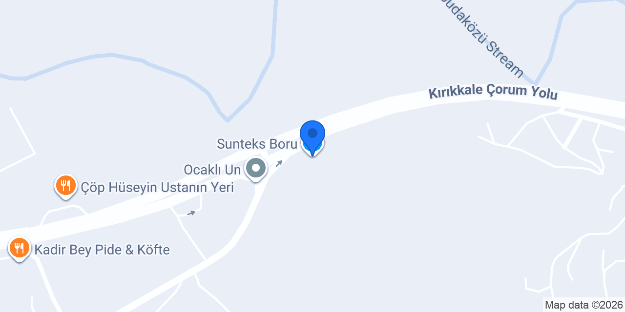 Sunteks Boru konumu