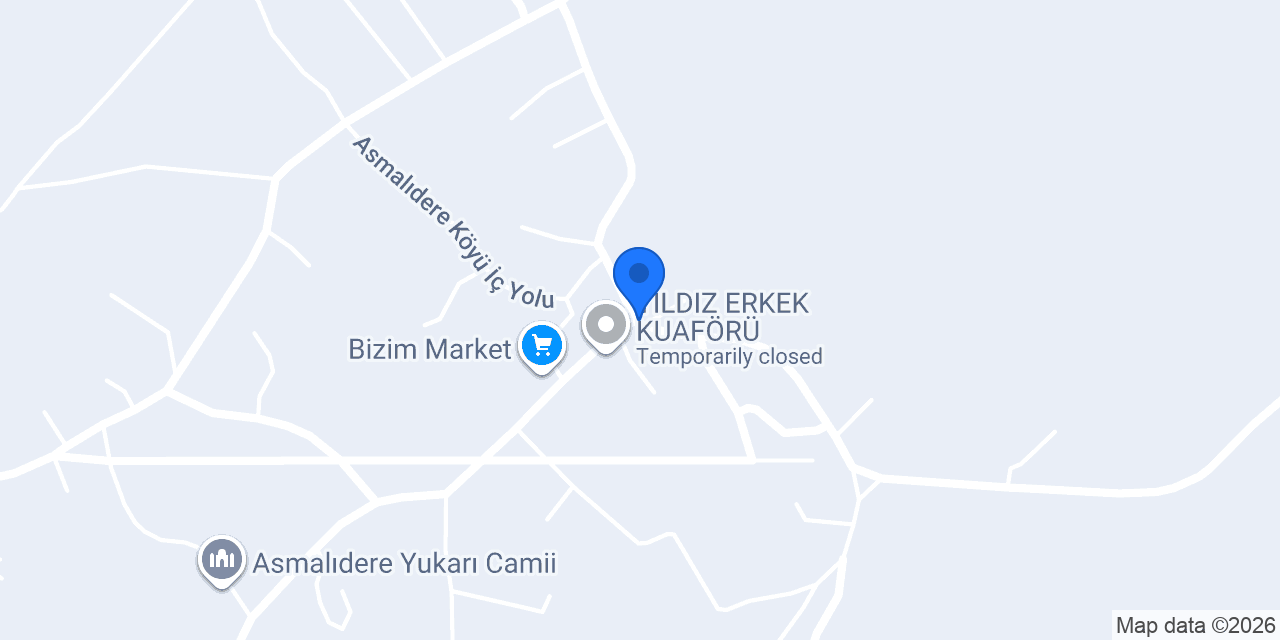 Asmalıdere İlköğretim Okulu konumu