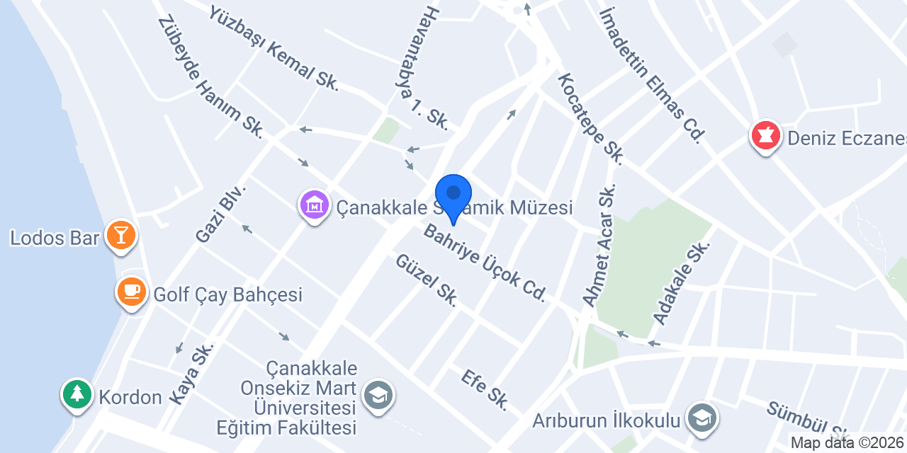çanakkale elektrik konumu