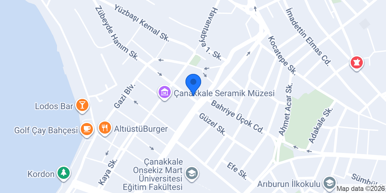 Sevda Değerli Nail Studio konumu