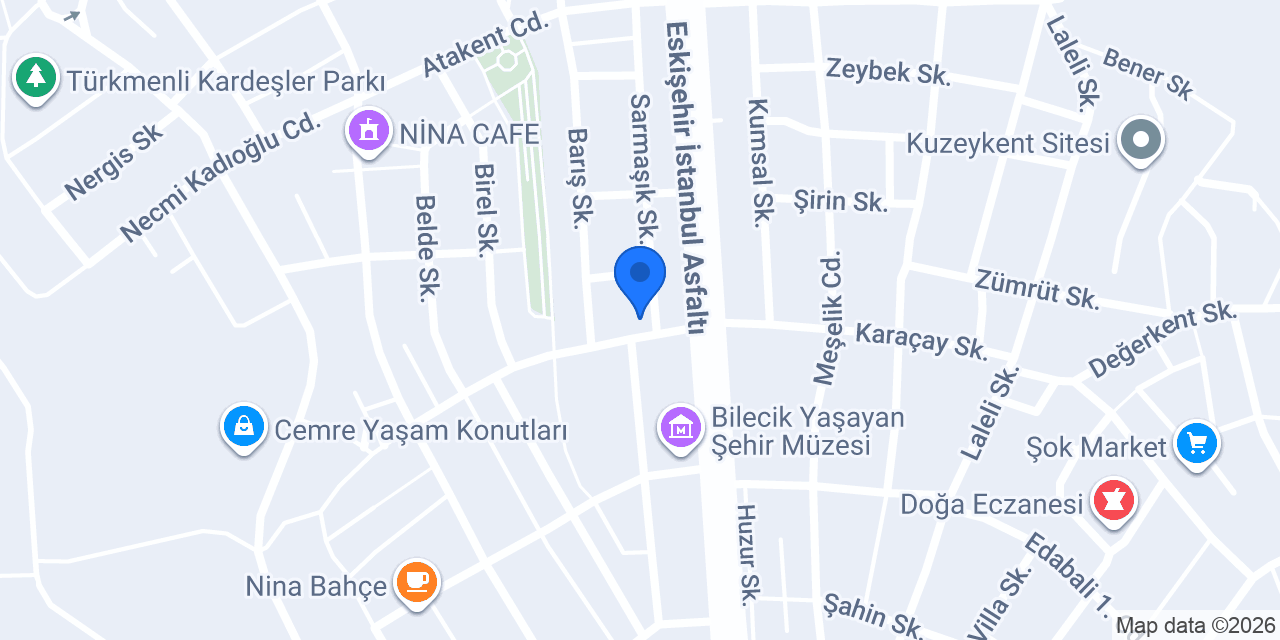 Dolunay Eczanesi konumu