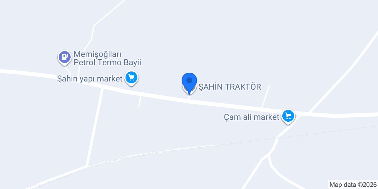ŞAHİN TRAKTÖR konumu