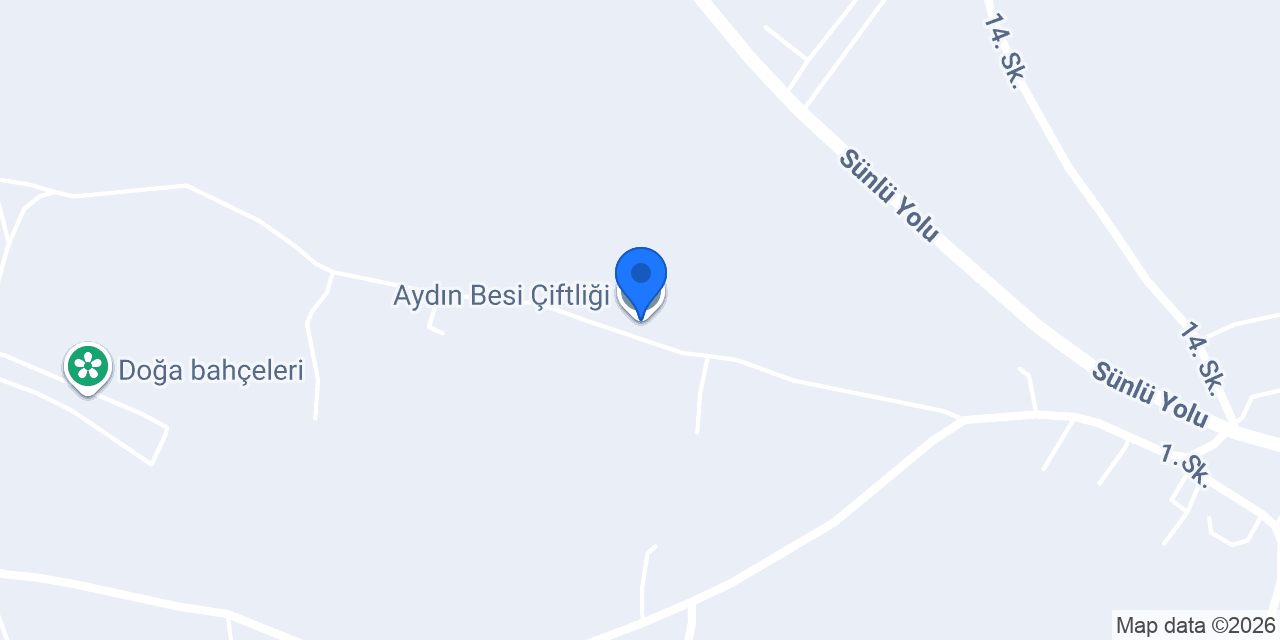 Aydın Besi Çiftliği konumu