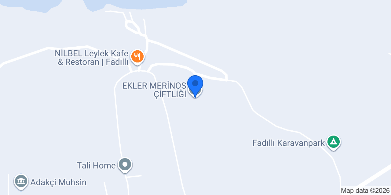 EKLER MERİNOS ÇİFTLİĞİ konumu
