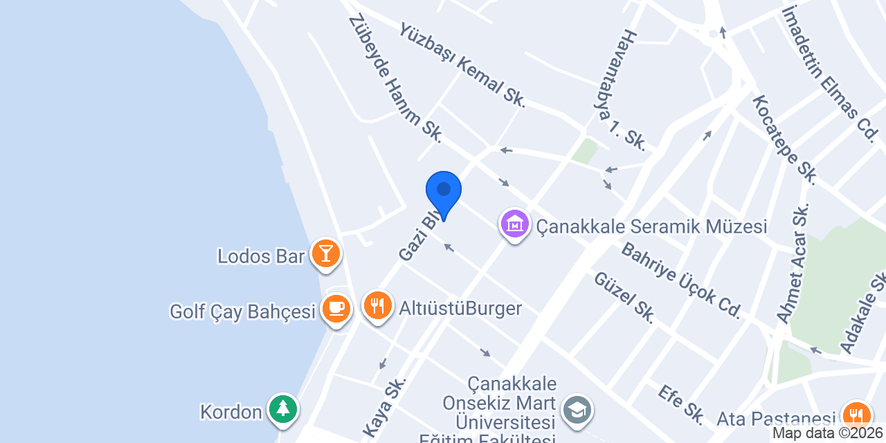 180°C Burger House & Pizza konumu