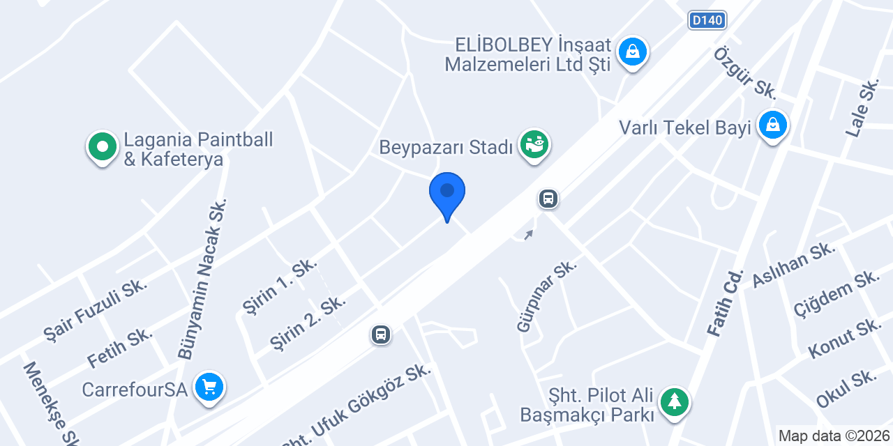 Op.Dr.Kamil Bakır Muayenehanesi konumu
