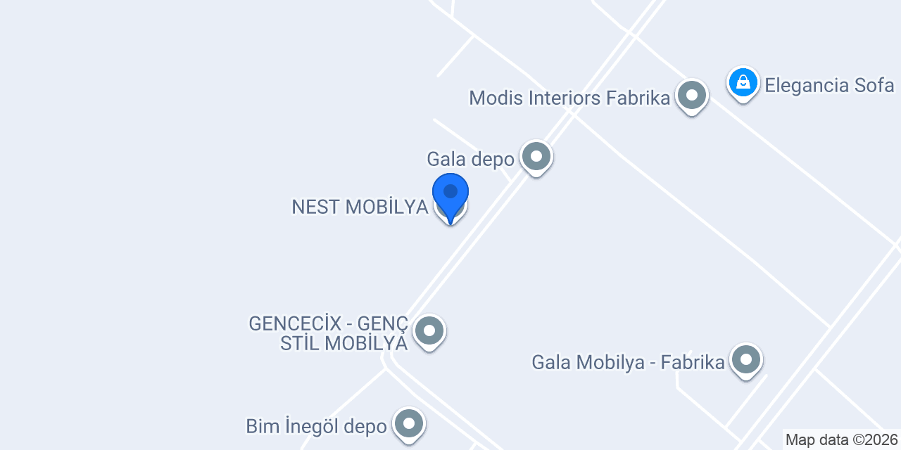 NEST MOBİLYA konumu
