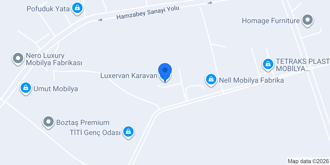 Luxervan Karavan konumu