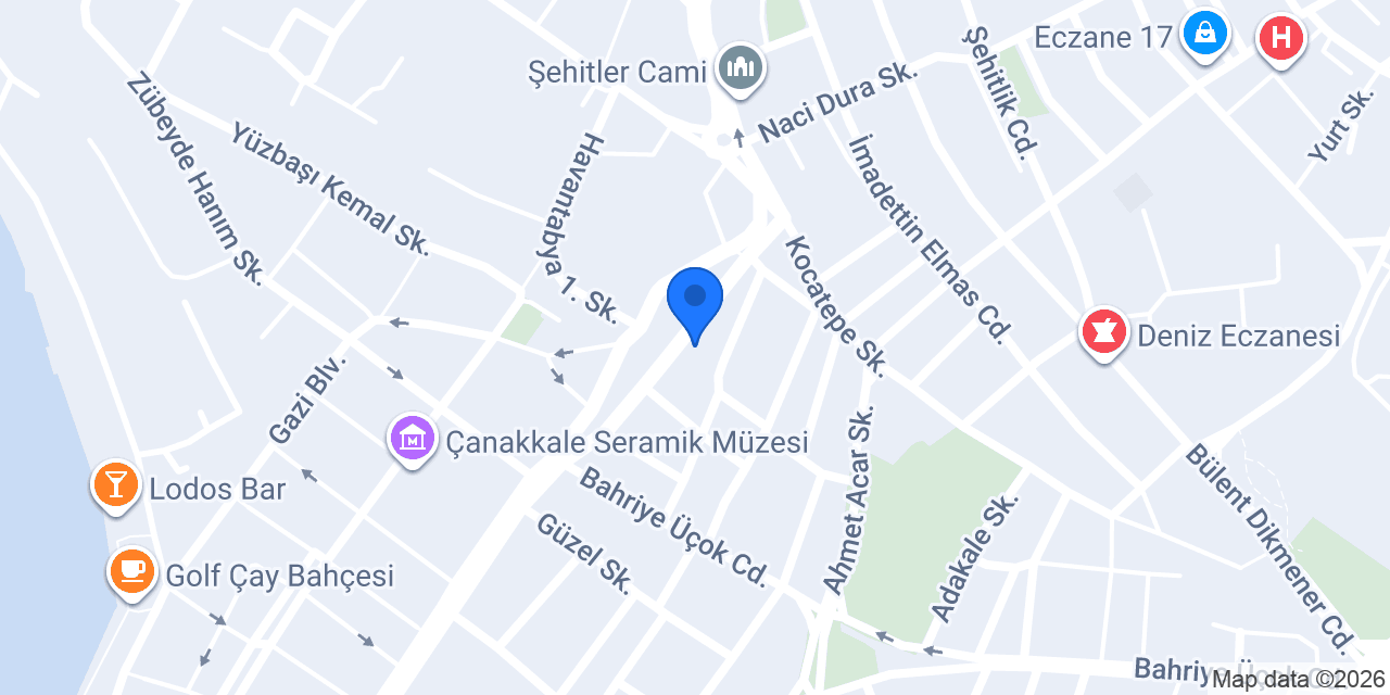 Kale İş Elbiseleri konumu