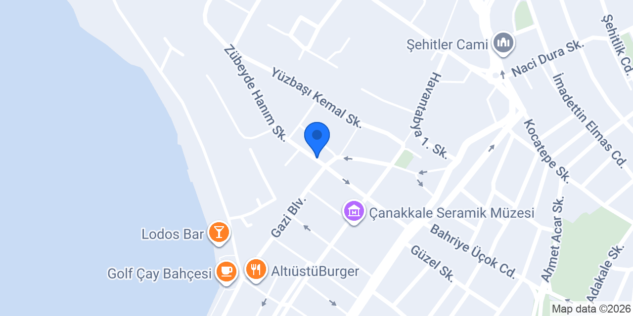 ESEN MÜZİK ÇANAKKALE konumu