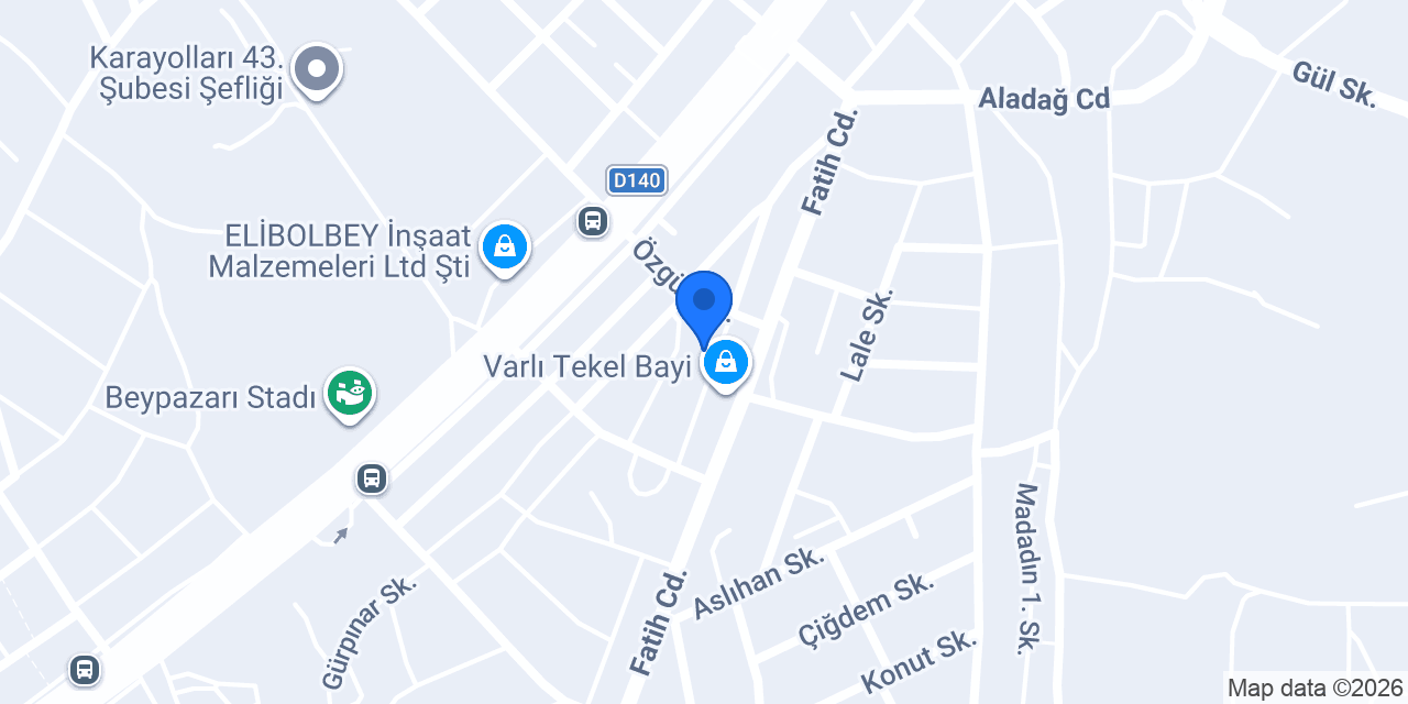 Başaran Oto Boya konumu