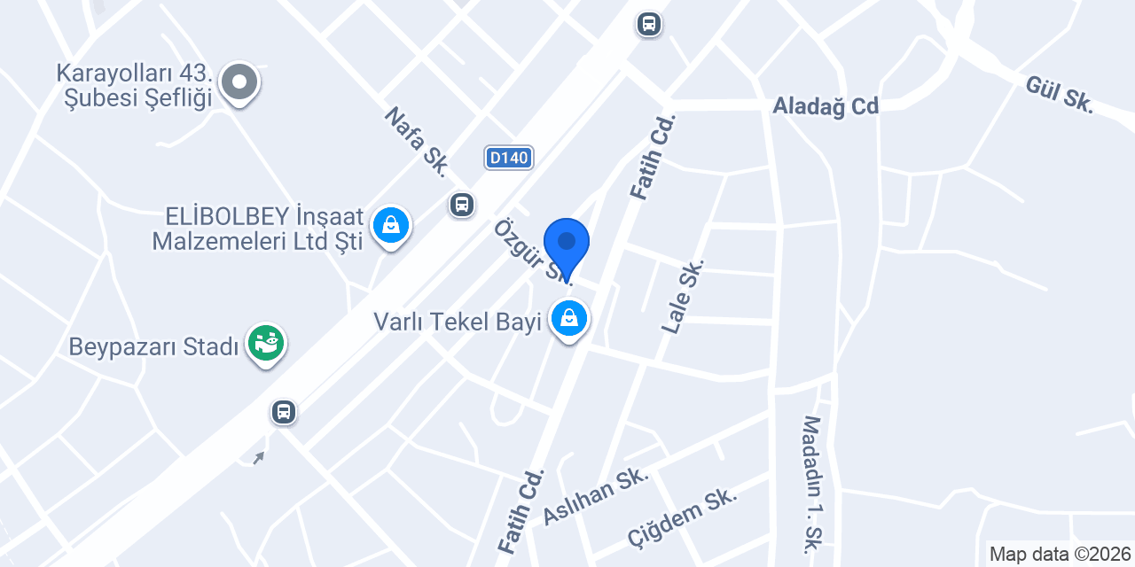 Mutlu Mobilya konumu