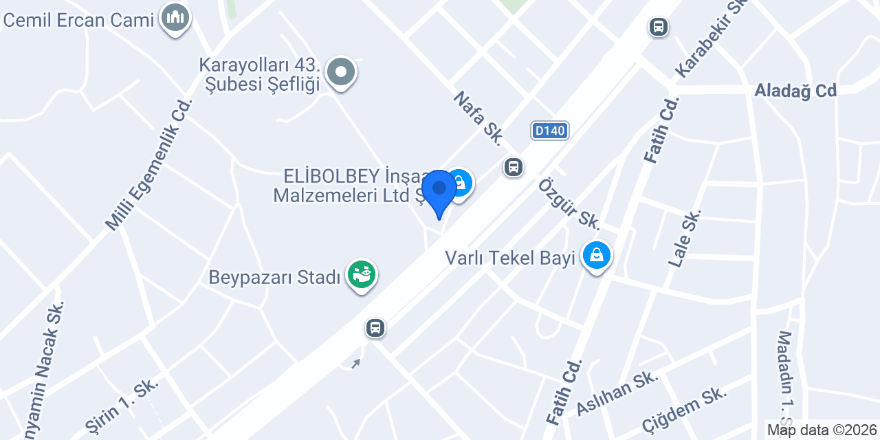 Murat Ustaoğlu Yapı Market konumu