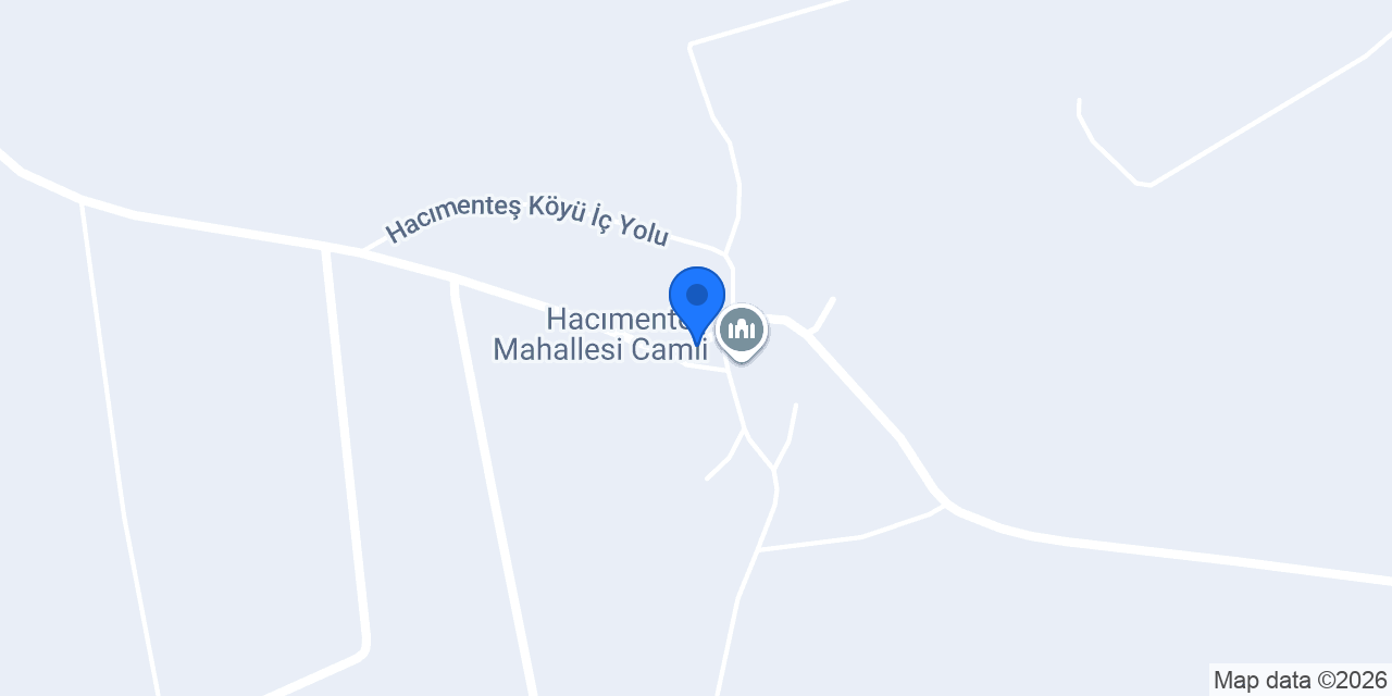 Hacımenteş Köyü Muhtarlığı konumu