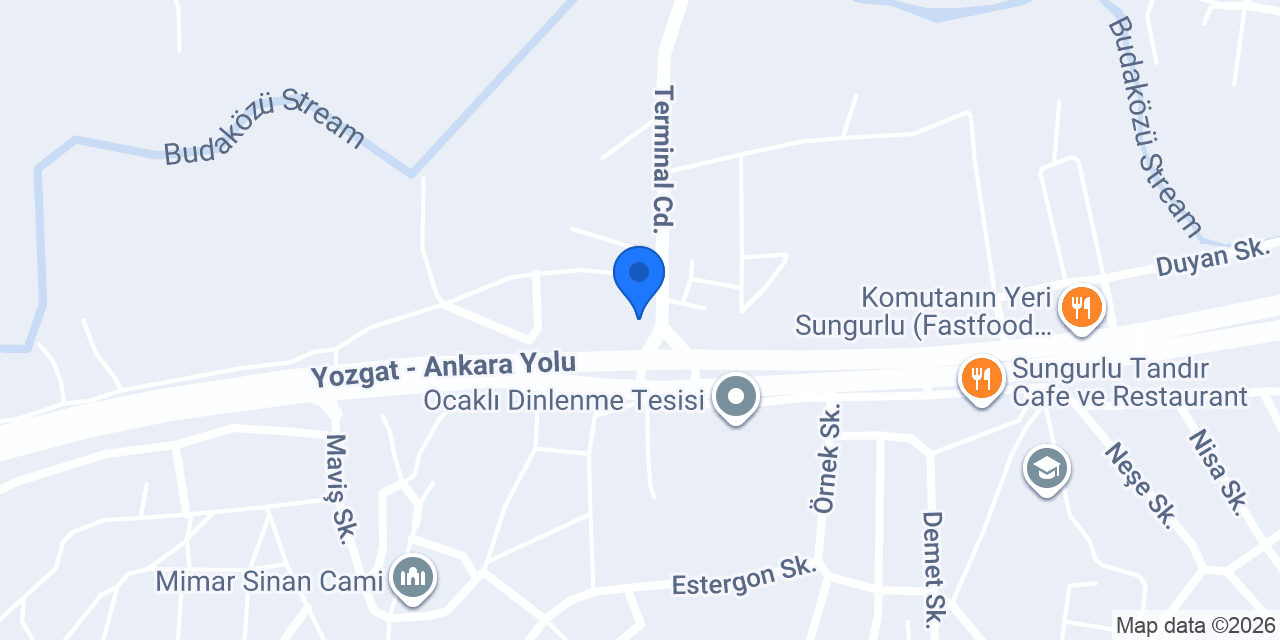 Terminal Taksi konumu